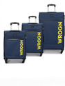 WROGN Aspire Set-3(22 Inch+26 Inch+ 30 Inch) Cabin & Check-in Set 4 Wheels - 30 inch