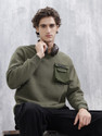 WROGN Full Sleeve Solid Men Sweatshirt