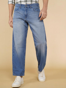 WROGN Loose Fit Men Blue Jeans