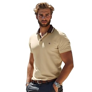 WROGN Mens 100 Cotton Polo T-Shirt