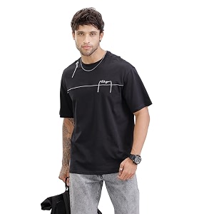 WROGN Mens 220 GSM Cotton T-Shirt