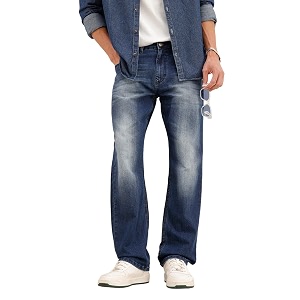 WROGN Mens Anti Fit Jeans Mid