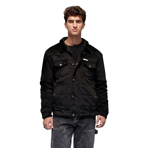 WROGN Mens Corduroy Jacket Zip