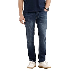 WROGN Mens Cotton Stretch Jeans Solid