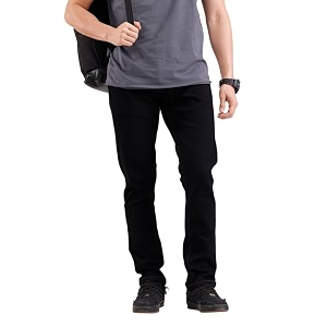 WROGN Mens Cotton Stretch Jeans Solid