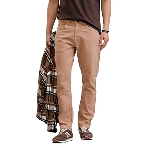 WROGN Mens Cotton Stretch Jeans Solid