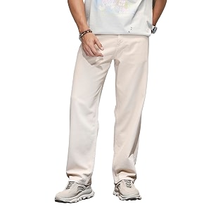 WROGN Mens Loose Fit Jeans Mid