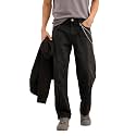 WROGN Men39s Loose Fit Jeans Mid