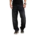 WROGN Men39s Loose Fit Jeans Mid