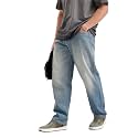 WROGN Men39s Loose Fit Jeans Mid