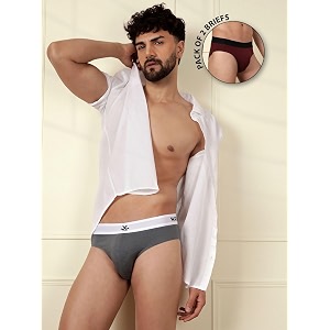 WROGN Mens Pack of 2 Cotton Spandex