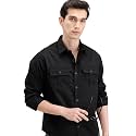 WROGN Men39s Polycotton Shirt Solid 