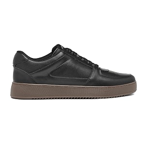 WROGN Mens PU Sneakers Lace-Up Closure