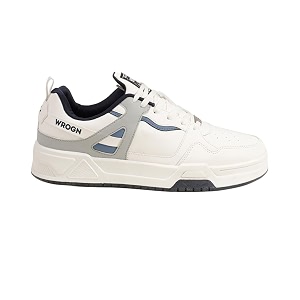 WROGN Mens PU Sneakers Panelled Design
