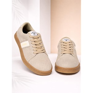 WROGN Mens PU Sneakers Suede Finish