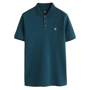 WROGN Mens Pure Cotton Pique Stretch T-Shirt