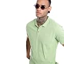 WROGN Men39s Pure Cotton Polo T-Shirt 