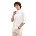 WROGN Men39s White Slim Fit Mandarin Collar