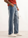 WROGN Men Loose Fit Mid Rise Blue