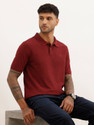 WROGN Men Printed Polo Neck Pure Cotton