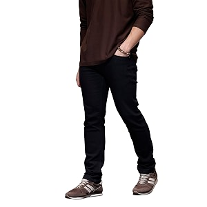 WROGN Mens Cotton Blend Jeans Solid