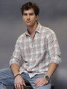 WROGN Men Slim Fit Checkered Casual Shirt