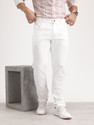 WROGN Men Slim Mid Rise White Jeans