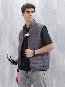WROGN Men Solid Casual Jacket
