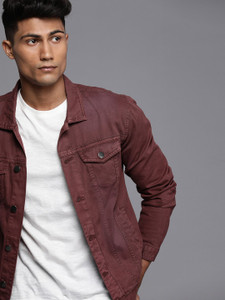 WROGN Men Solid Casual Jacket