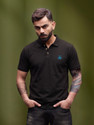WROGN Men Solid Polo Neck Pure Cotton