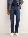 WROGN Men Straight Fit Mid Rise Blue