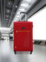 WROGN Popzy Check-in Suitcase 8 Wheels -