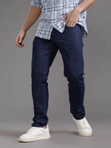 WROGN Slim Men Dark Blue Jeans
