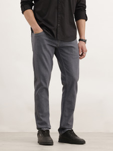 WROGN Slim Men Grey Jeans