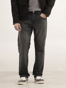 WROGN Straight Fit Men Grey Jeans