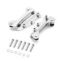 Wsays 4 Point Docking Hardware Kit Sissy Bar Luggage Rack Fit for Harley