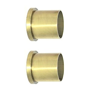 wsk metal solid curtain bracket 1 inch antique brass 2 piecesrod pocket
