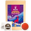 WT WEETEE Decaf Earl Grey Tea Bags 100 Count, CO2-Decaffeinated Black Tea