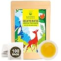 WT WEETEE Decaf Green Tea Bags 100ct, CO2-Decaffeinated, Pure, No Flavoring