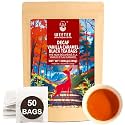 WT WEETEE Decaf Vanilla Caramel Black Tea Bags 50 Count, CO2 Decaffeinated