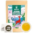WT WEETEE Jasmine Green Tea Bags 100 Count, Traditional Jasmine Scented Tea
