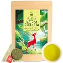 WT WEETEE Matcha Green Tea Bags 100 Count, Corn-fiber Pyramid, Caffeinated