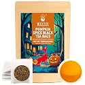 WT WEETEE Pumpkin Spice Black Tea, Caffeinated Tea with Pumpkin Pie Flavor