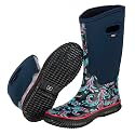 WTW Mid Calf Rain Boots for Women - Waterproof Insulated Neoprene Mud Boots Outdoor Hunting Garden Boots