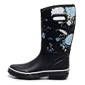 WTW Mid Calf Rain Boots for Women - Waterproof Insulated Neoprene Mud Boots Outdoor Hunting Garden Boots