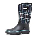 WTW Mid Calf Rain Boots for Women - Waterproof Insulated Neoprene Mud Boots Outdoor Hunting Garden Boots