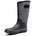 WTW Mid Calf Rain Boots for Women - Waterproof Insulated Neoprene Mud Boots Outdoor Hunting Garden Boots