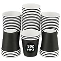 Wuadua 3 oz Bathroom Paper Cups 50 Pack Small Disposable Mouthwash Cups