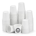 Wuadua 3 oz Bathroom Paper Cups 100 Pack Small Disposable Mouthwash Cup