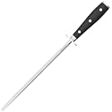 Wusthof Classic IKON Honing Steel, 10 inches, Black